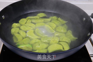 菠菜水饺的做法步骤:8