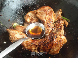 肋排炖花生米的做法步骤:7
