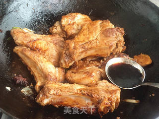 肋排炖花生米的做法步骤:8