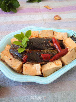 豆腐炖鲫鱼的做法步骤:10
