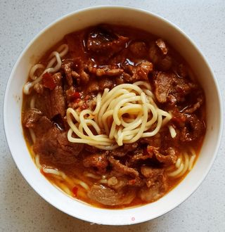 羊肉汤面的做法步骤:11
