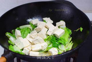 冬日必备白菜炖豆腐的做法步骤:5