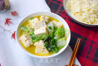 冬日必备白菜炖豆腐的做法步骤:7