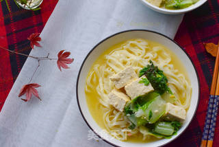 冬日必备白菜炖豆腐的做法步骤:8