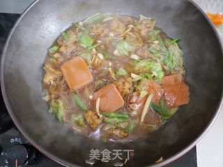 冬季家常美味❤️白菜粉条烩菜的做法步骤:6