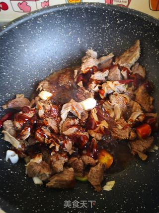 红烧牛肉炖土豆的做法步骤:9