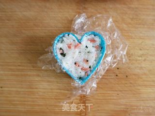 海苔火腿饭团(剩米饭花样吃法)的做法步骤:5