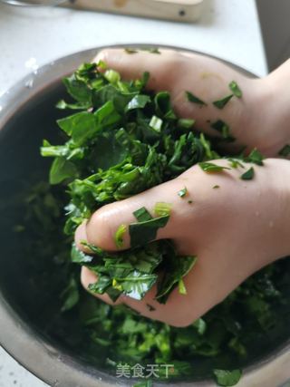 菠菜团子的做法步骤:5