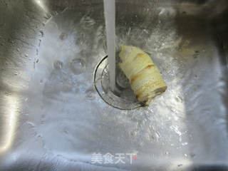 咸菜冬笋炒虾仁的做法步骤：4