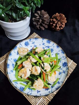虾仁炒香芹的做法步骤:12