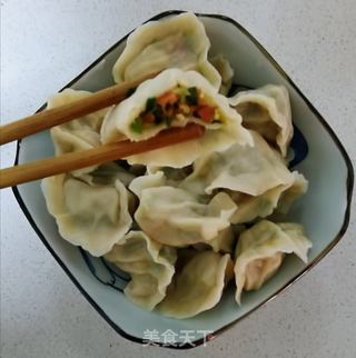 什锦饺子的做法步骤:16