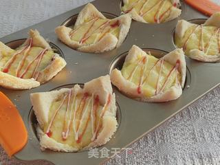 芝士玉米吐司杯的做法步骤:10