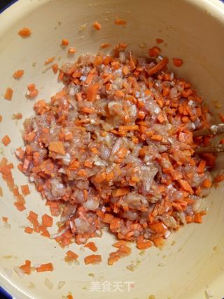 胡萝卜鸡肉丸的做法步骤:5