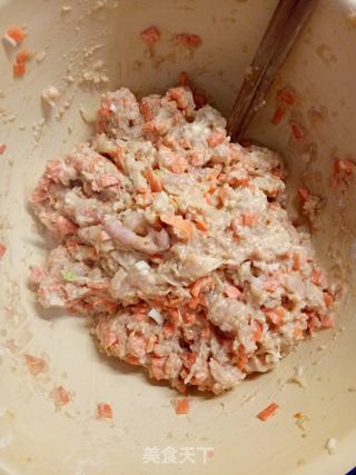 胡萝卜鸡肉丸的做法步骤:7