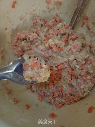 胡萝卜鸡肉丸的做法步骤:8