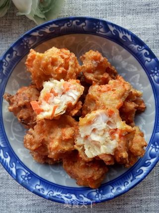 胡萝卜鸡肉丸的做法步骤:13