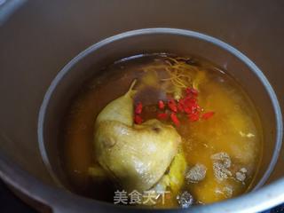 虫草花炖土鸡的做法步骤:4