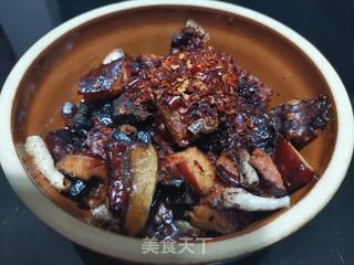 豆豉辣椒蒸腊草鱼的做法步骤:7