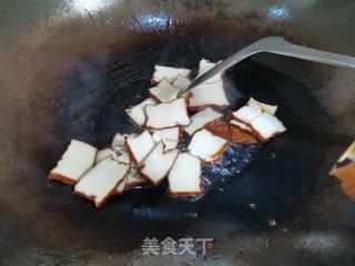 炒腊干的做法步骤:4