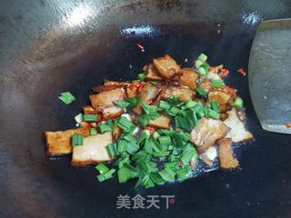 炒腊干的做法步骤:6