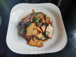 炒腊干的做法步骤:7