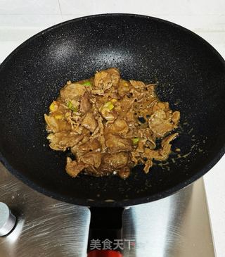 蚝油牛肉的做法步骤:11