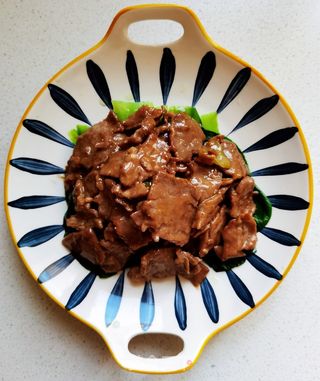 蚝油牛肉的做法步骤:13