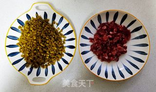 酸豆角炒肉末的做法步骤:3