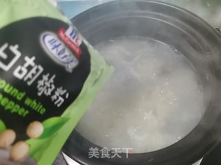 皮蛋青菜粥的做法步骤：5