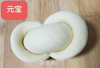 元宝馒头的做法步骤:8
