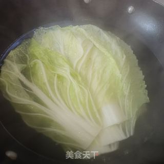 大白菜肉卷的做法步骤:2