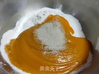 花朵馒头的做法步骤:3