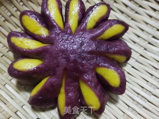 花朵馒头的做法步骤:19