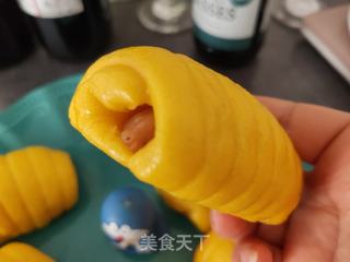 毛毛虫香肠花卷的做法步骤:20
