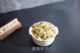 肉末酸菜炒饭的做法步骤：6