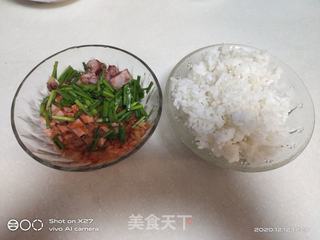 香肠白菜炒饭的做法步骤：1