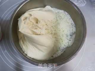 比肉还好吃的白萝卜粉条素包子(内附调馅方法)的做法步骤:9