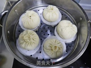 比肉还好吃的白萝卜粉条素包子(内附调馅方法)的做法步骤:13