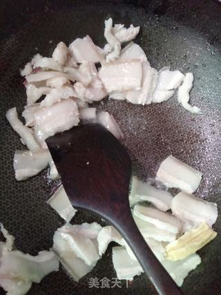 腐竹回锅肉的做法步骤:5