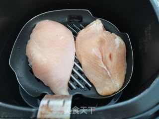 轻食菜谱~炸鸡胸的做法步骤:2
