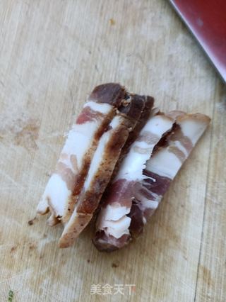 腊肉豆角焖面的做法步骤:3