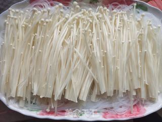 蒜蓉粉丝金针菇的做法步骤:9