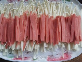 蒜蓉粉丝金针菇的做法步骤:10