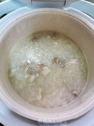 皮蛋肠仔粥的做法步骤:7