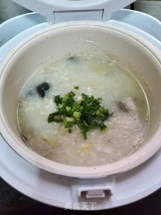 皮蛋肠仔粥的做法步骤:9