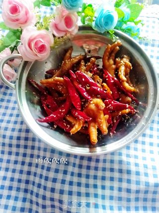 川味爆炒鸡爪的做法步骤:15