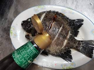 清蒸黑鲷鱼的做法步骤:8