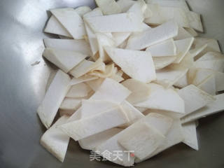 麻辣杏鲍菇的做法步骤:2