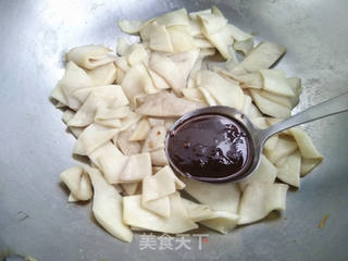 麻辣杏鲍菇的做法步骤:4
