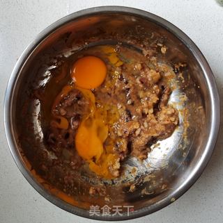 山药红糖蔓越莓饼的做法步骤:7